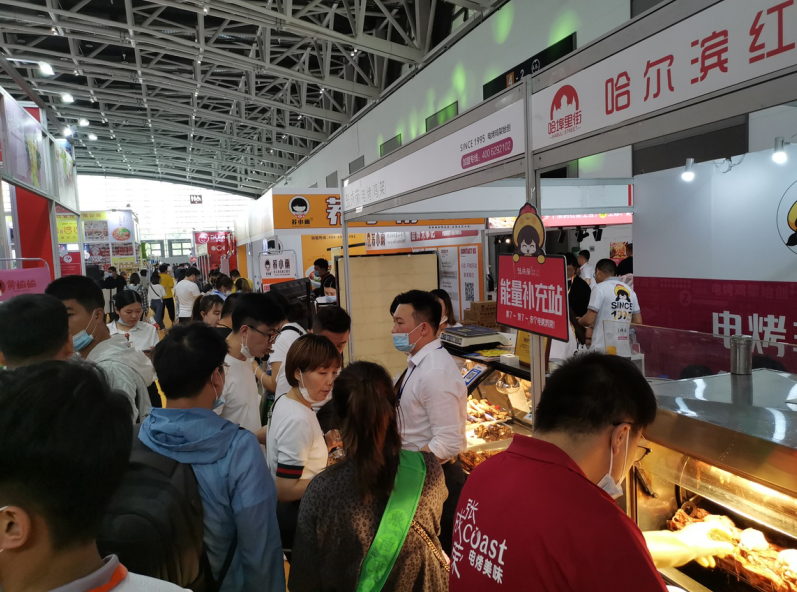 2021西安美食展张成荣